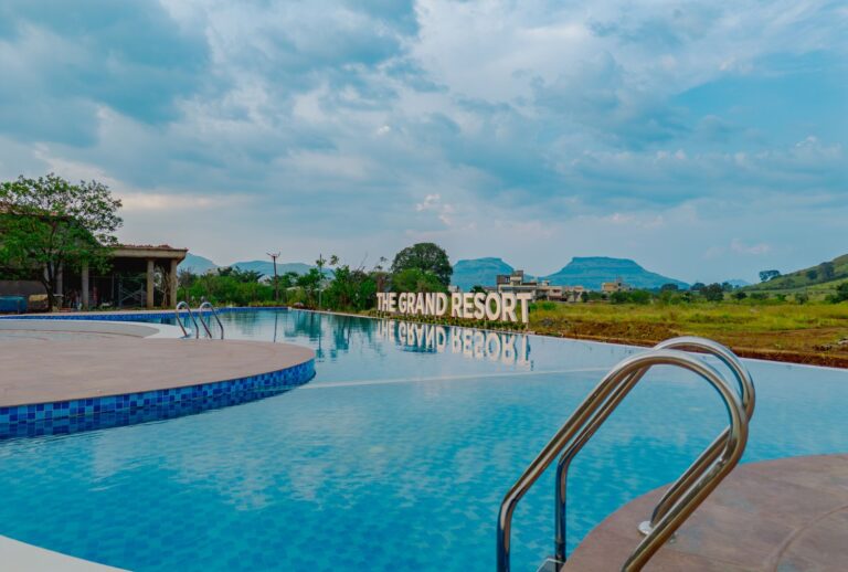 Pool area, The Grand Resort, Igatpuri