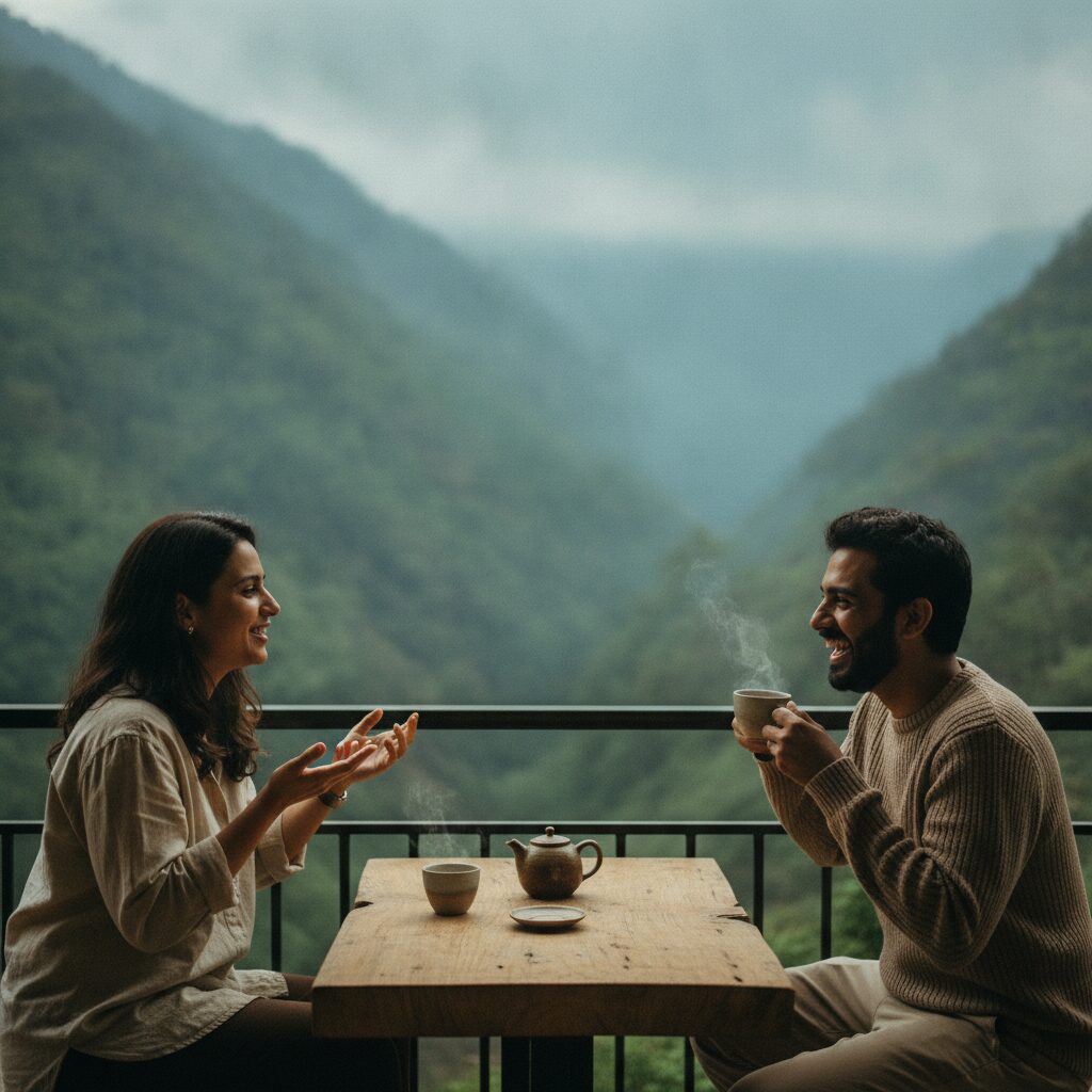 Digital detox resorts near mumbai hyper realistic