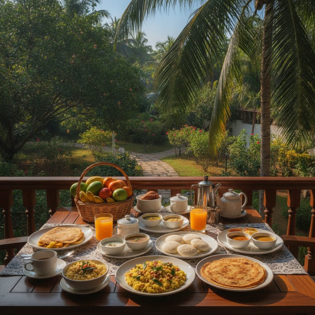 All inclusive resorts near mumbai photorealistic shot