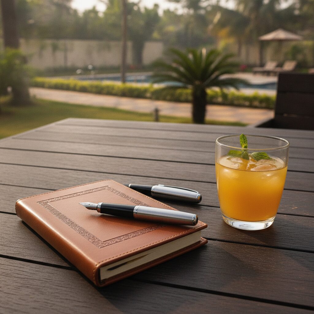 Corporate wellness retreat igatpuri close photorealistic