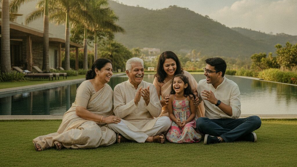Pure vegetarian resort near mumbai hyper realistic