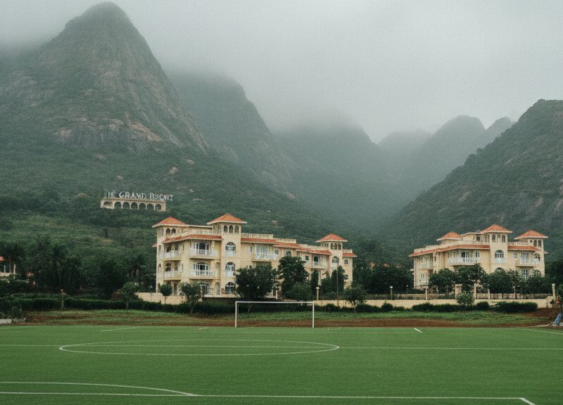 Pure Veg Resorts Around Mumbai with Turf and Sports Activities