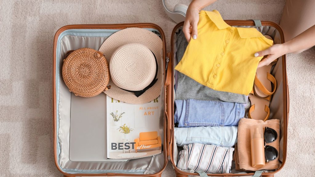 Summer escape packing
