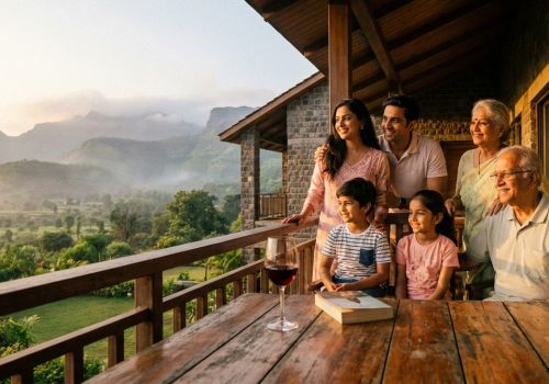 best vineyards in nashik for family stay